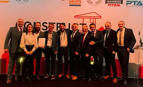 Rockwide at the construct awards